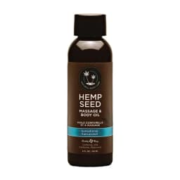 HEMP SEED MASSAGE OIL SUNSATIONAL 2 OZ  - Image 1