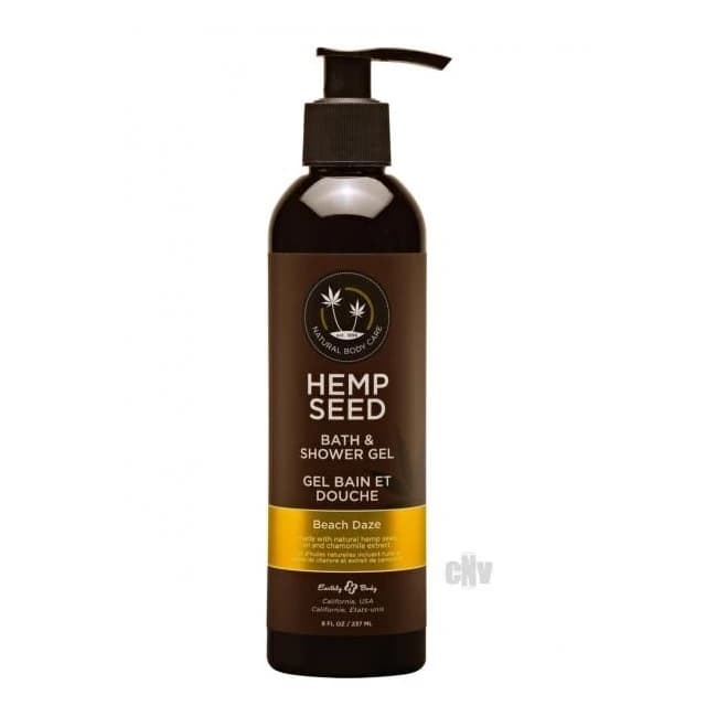 Hemp Seed Shower Gel Beach Daze 8oz - Image 1
