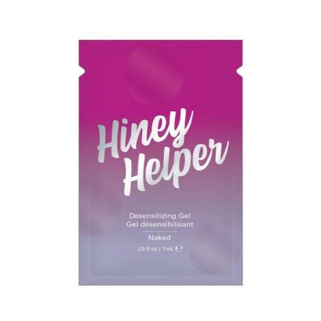Hiney Helper Desensitizing Gel .03 Oz Foil - Image 1