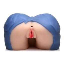 Holly Denim Shorts Pussy and Ass Masturbator, image 3