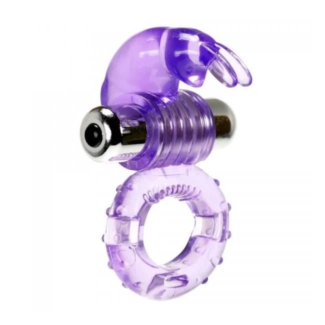 Hopping Hare Rabbit Cock Ring Purple Linx - Image 1