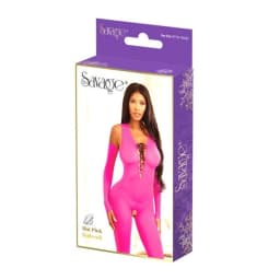Hot Pink Bodysuit Pink - Image 1