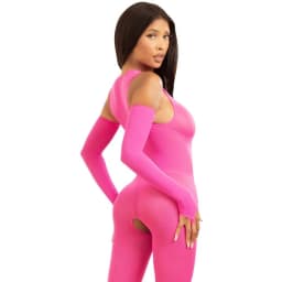 Hot Pink Bodysuit Pink - Image 2