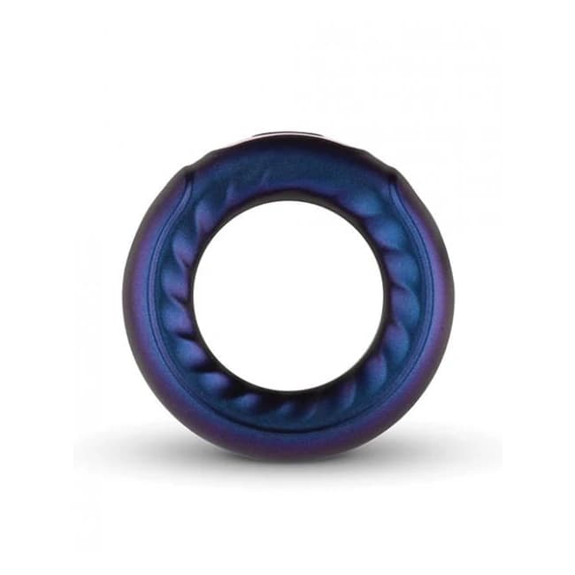 Hueman Saturn Vibrating Cock/ball Ring - Purple - Image 1