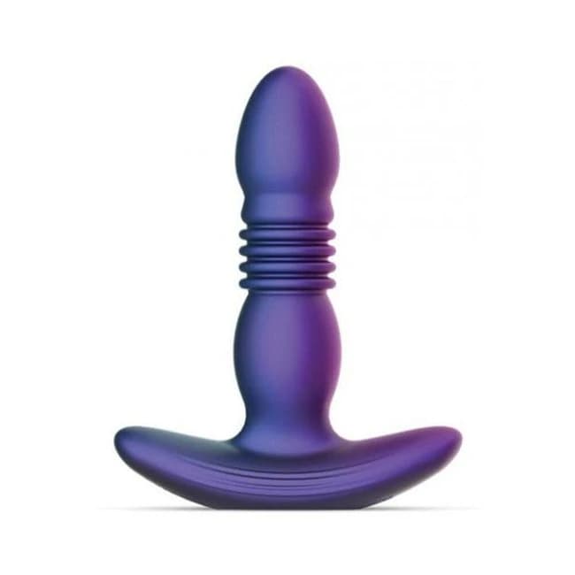 Hueman Supernova Thrusting Butt Plug - Purple - Image 1