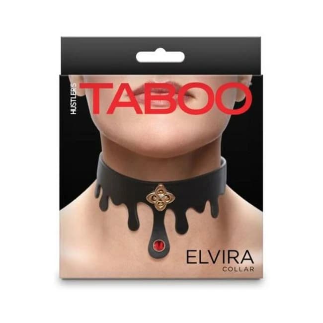 Hustler Taboo Elvira Collar Black - Image 1