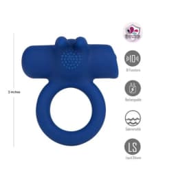 Huxley Blue Liquid Silicone C-Ring-Jaguar, image 3
