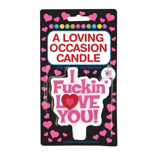 I F*ckin' Love You Candle - Image 1