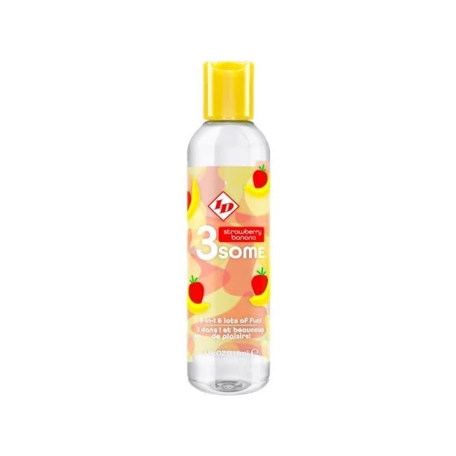 ID 3SOME STRAWBERRY BANANA 4 OZ  - Image 1