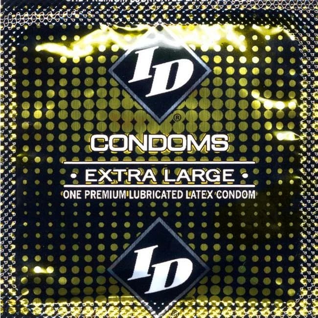 Id Extra Large Condom 3pk - Image 2