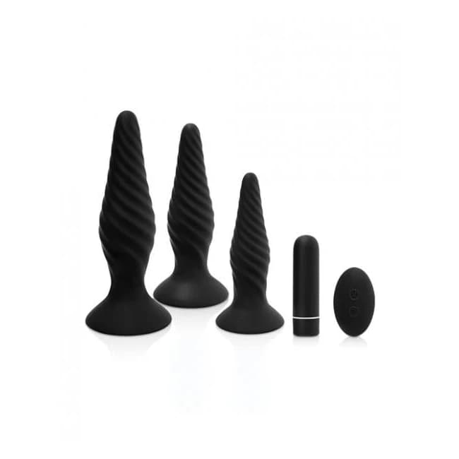 Idris Vibrating Anal Plug Set - Image 1