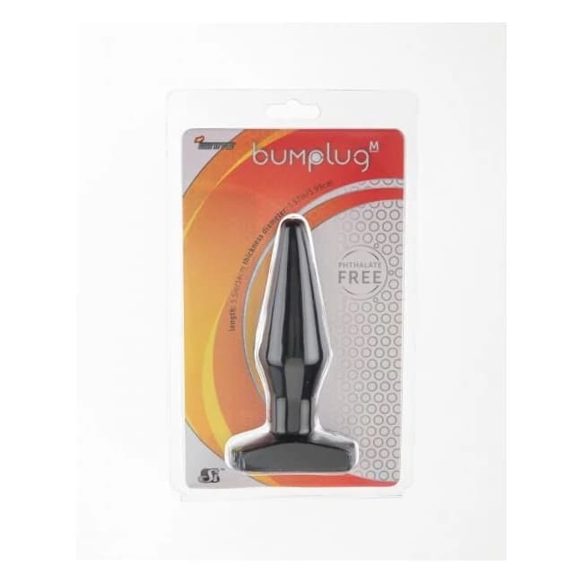 Ignite Butt Plug Black Medium - Image 1