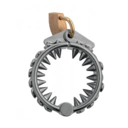 Impaler Locking Cbt Ring with Spikes, image 2