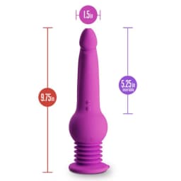 Impressions New York Gyroquake Dildo Purple, image 4