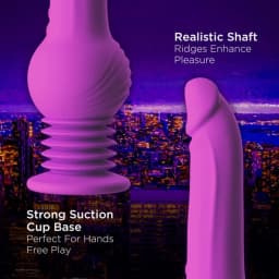 Impressions New York Gyroquake Dildo Purple, image 5