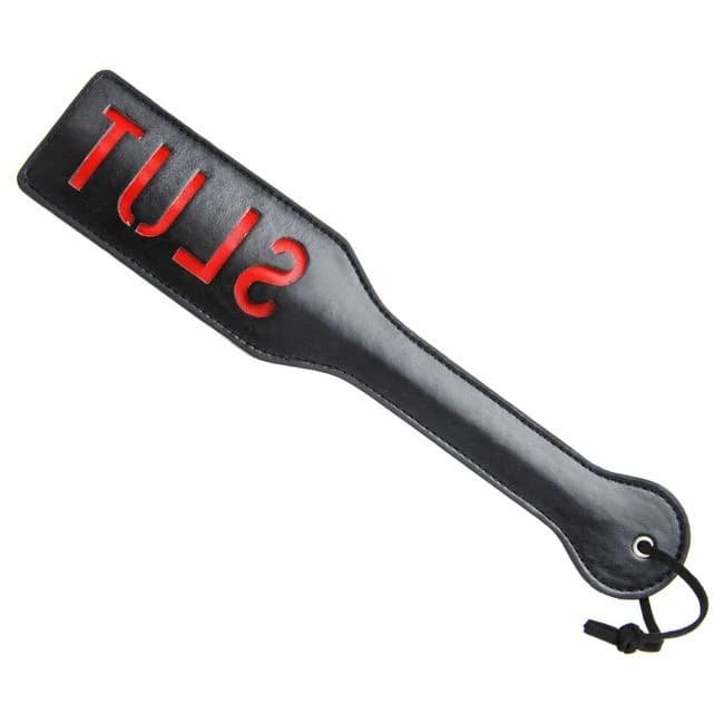 Imprint Spanking Paddle- Slut - Image 1