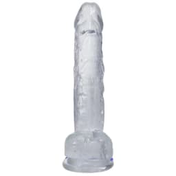 In a Bag Big Dick 8 Inch Clear, image 2