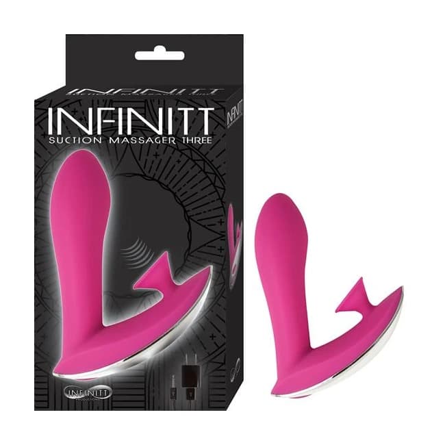 Infinitt Suction Massager Three Pink - Image 1