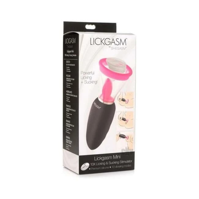 Inmi Lickgasm Mini Black/pink - Image 1