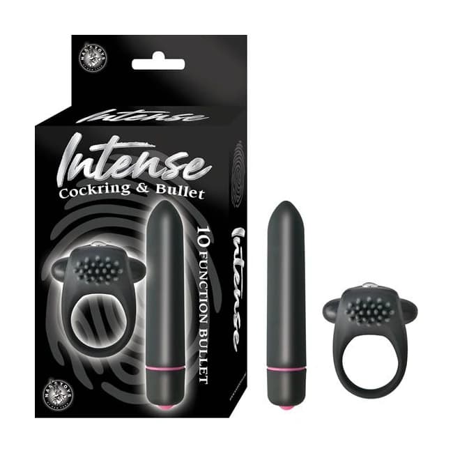 Intense Cockring & Bullet-blac K - Image 1