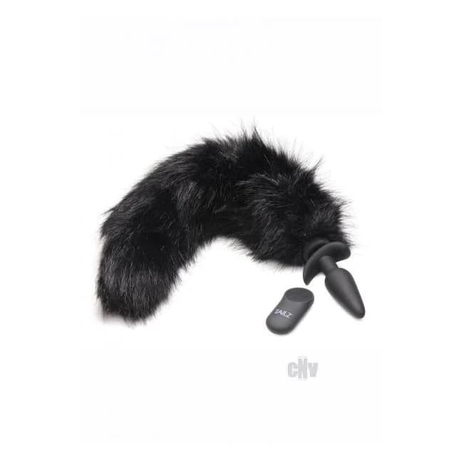 Interchangeable Black Fox Tail - Image 1