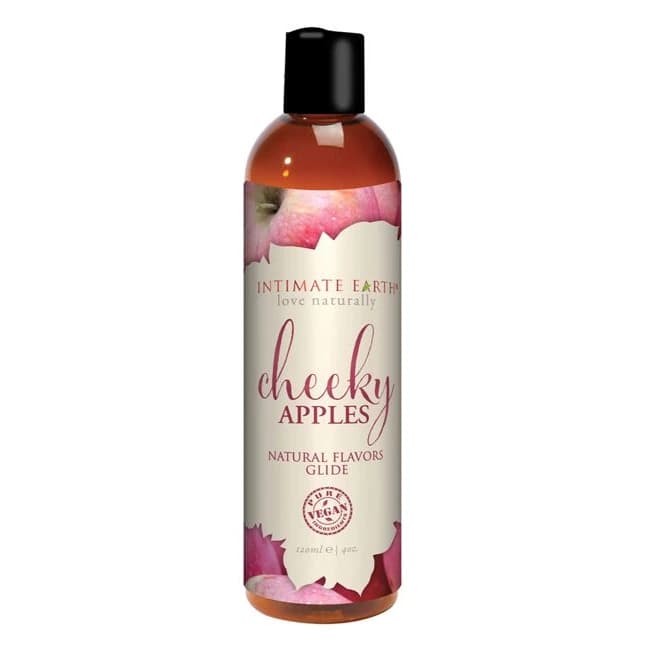INTIMATE EARTH CHEEKY APPLES GLIDE 4 OZ  - Image 1