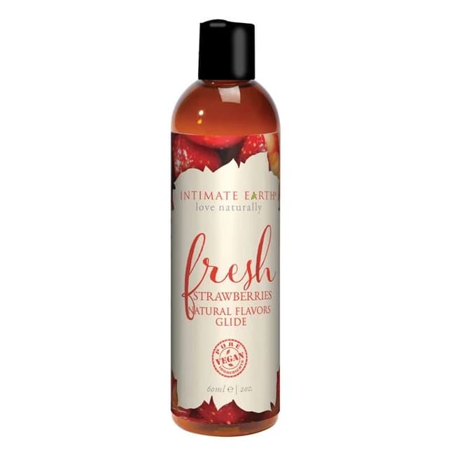 Intimate Earth Fresh Strawberries Glide 2 Oz - Image 1
