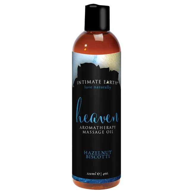 Intimate Earth Heaven Massage Oil 4 Oz - Image 1