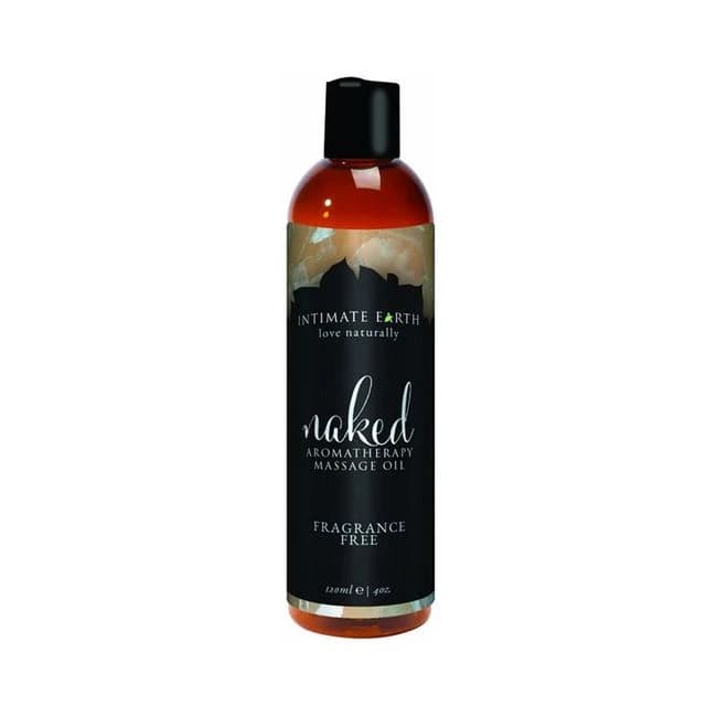 Intimate Earth Naked Massage Oil 120ml. - Image 1