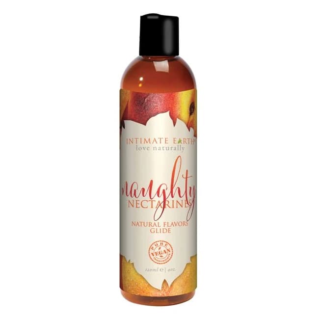 INTIMATE EARTH NAUGHTY NECTARINES GLIDE 4 OZ  - Image 1