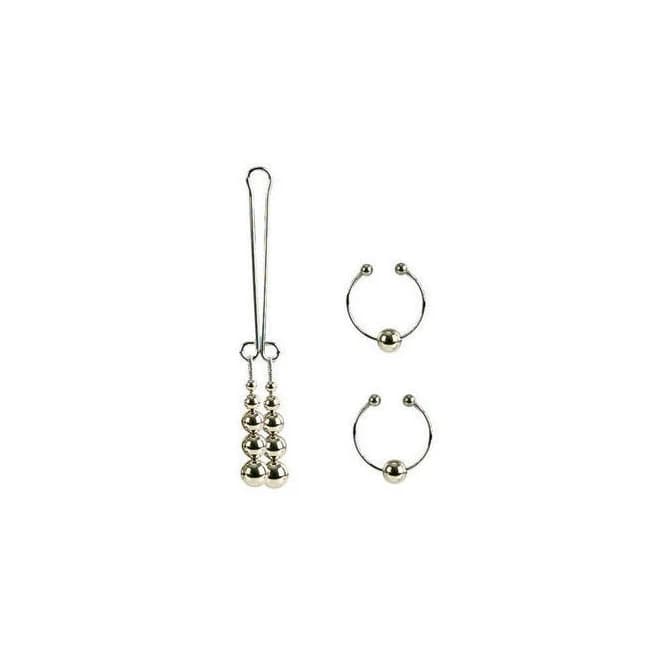 Intimate Play Nipple/clit Non- Piercing Silver - Image 1