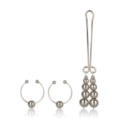 Intimate Play Nipple/clit Non- Piercing Silver, image 2