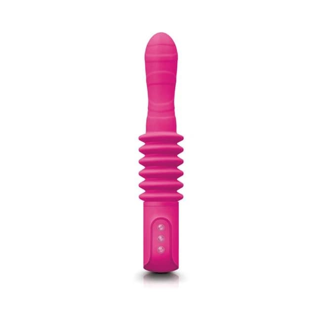 Inya Deep Stroker Pink Thrusting Vibrator - Image 1