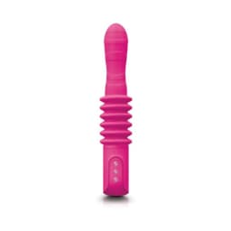 Inya Deep Stroker Pink Thrusting Vibrator - Image 1