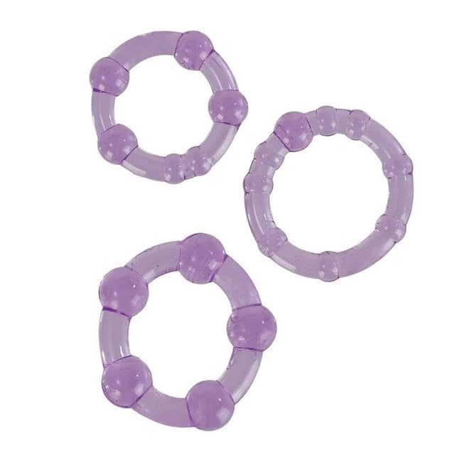 ISLAND RINGS- PURPLE  - Image 1