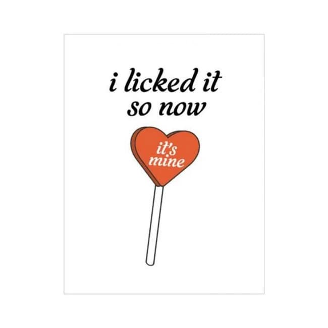 It's Mine Naughty Kard - Image 1