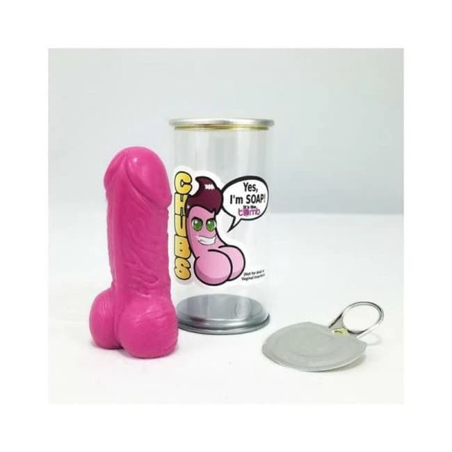It's the Bomb Chubs Penis Soap Pink - Image 1