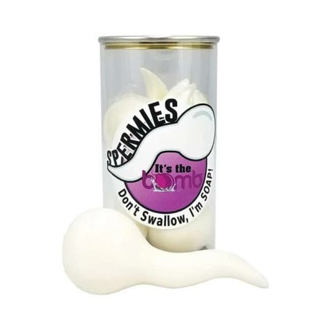 It's the Bomb Spermies Soap White - Image 1