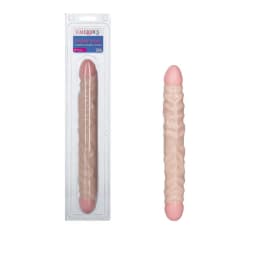 Ivory Duo-12in Double Dong Veined, image 3