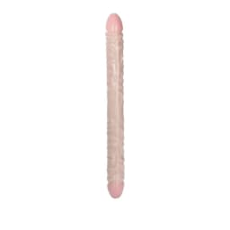 Ivory Duo 18in Veined Double Dong, image 2