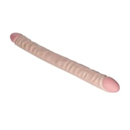 Ivory Duo 18in Veined Double Dong, image 6