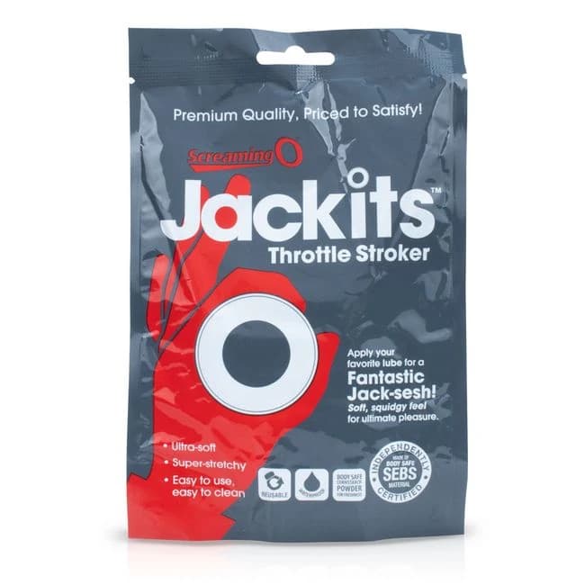 Jackits Throttle Stroker Clear - Image 1