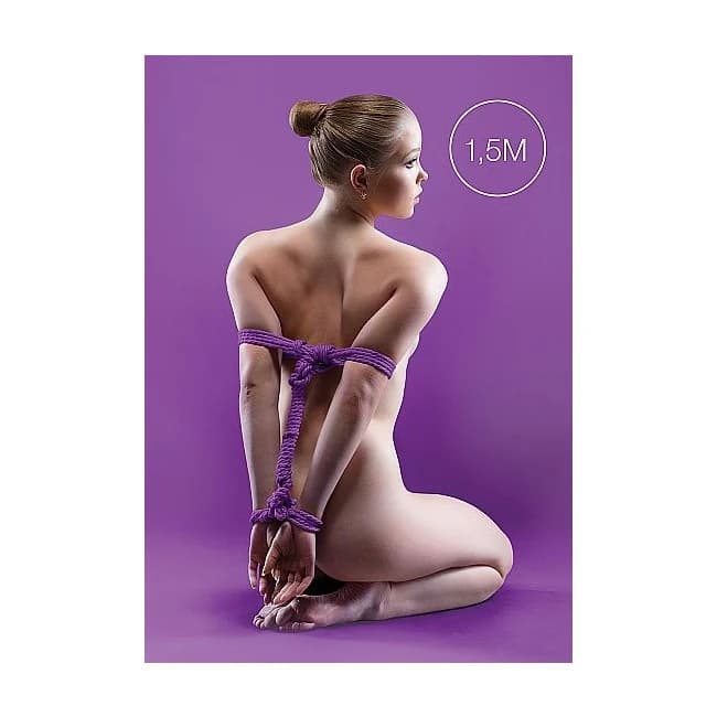 Japanese Mini Rope 1.5m Purple - Image 1