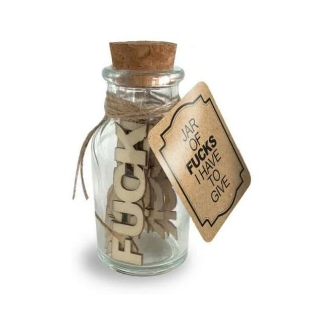 Jar of Fucks I Have to Give - Image 1