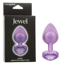 Jewel Large Amethyst Plug, image 2