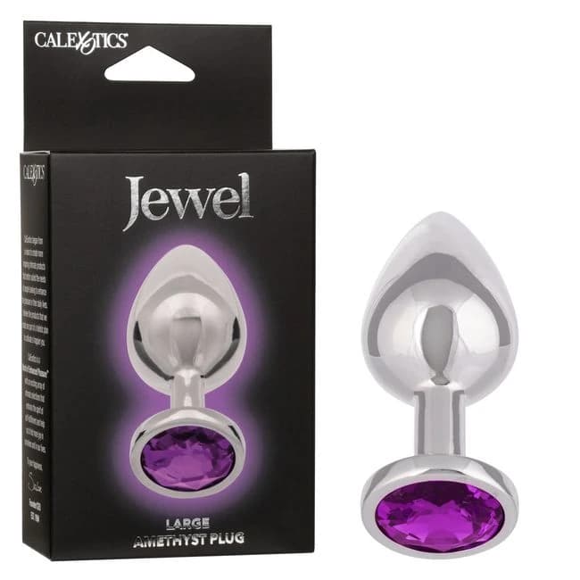 JEWEL LARGE AMETHYST PLUG  - Image 1