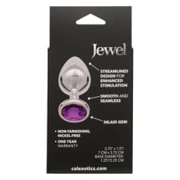 Jewel Large Amethyst Plug, image 4