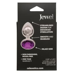 Jewel Small Amethyst Plug, image 4