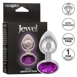 Jewel Small Amethyst Plug, image 7