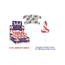 Jingle Balls Holiday Cock Pops 12pc Display, image 2